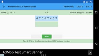 Number Blink 2 Remember Number - Screenshot 3