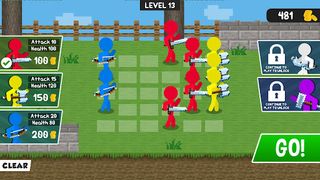 Stickman VS Heroes Merge Craft - Screenshot 2