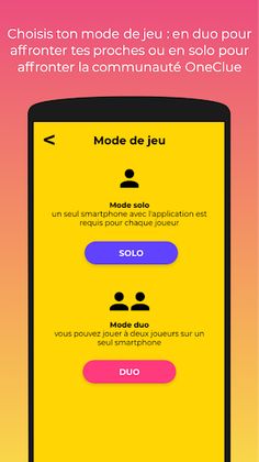 OneClue - Indices et mots à de - Screenshot 2