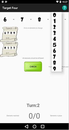 Target Four: puzzle game - Screenshot 2
