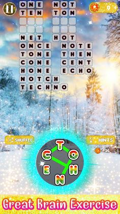 Word Glitter Word Brain Puzzle - Screenshot 3