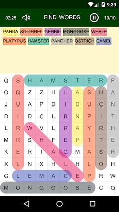Word Search - English Word Sea - Screenshot 2