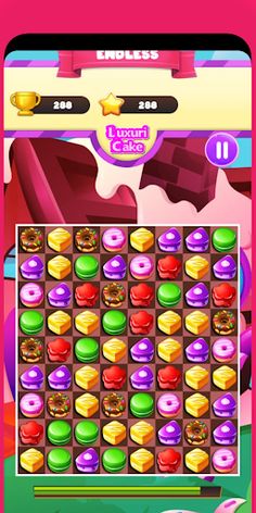 Luxuri Cake Match 3 - Screenshot 3