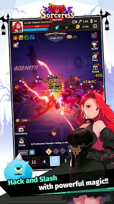 Demon Sorceress : Idle RPG - Screenshot 3