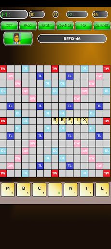 scrabble game - Screenshot 2