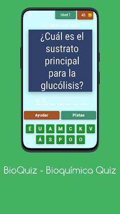 BioQuiz - Bioquímica Quiz - Screenshot 1
