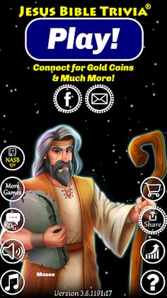 Jesus Bible Trivia Games Quiz - Screenshot 1