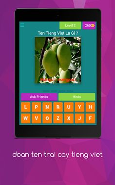 đoán tên trái cây tiếng việt - Screenshot 3