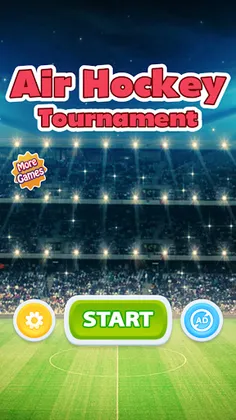 Air Hockey Soccer Tournament - Screenshot 1