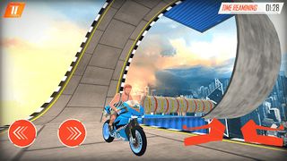 Extreme GT Mega Bike Stunt 3D - Screenshot 1