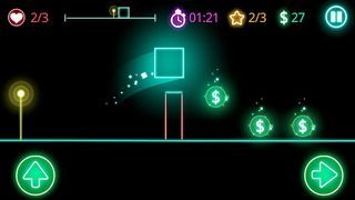 Glow obstacle course - Screenshot 2