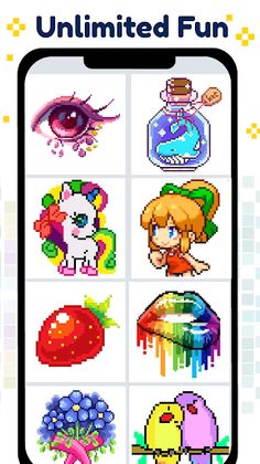 Pixel Art Color by number Game - Screenshot 2