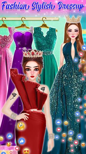 Fashion Show Makeup & Dress up - Screenshot 3