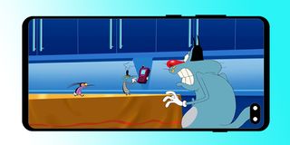 Protect oggy from the cockroac - Screenshot 1