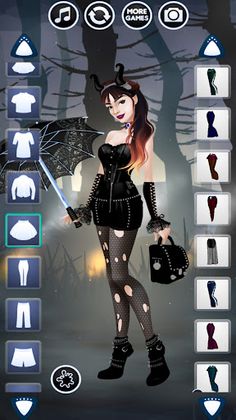 Gothic Dress Up - Screenshot 4