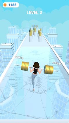 Weight Runner: Muscle Race 3D - Screenshot 2