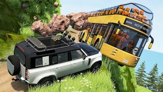 Bus Crash Car Simulation 3D - Screenshot 2