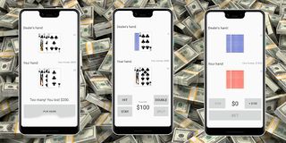 BlackJack 21 - American Twenty - Screenshot 1