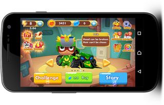 Cartoon Mini Car Racing in 3D - Screenshot 3