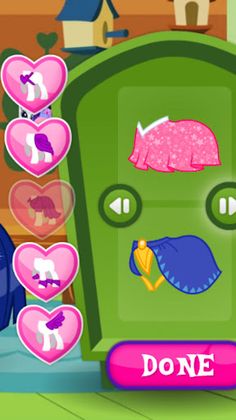 Pony Dress-up Salon: Rainbow - Screenshot 3