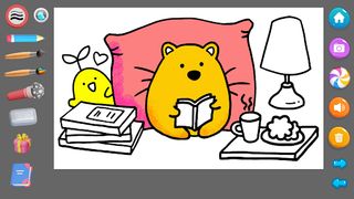 Ppoya & Moong's Coloring Book - Screenshot 1