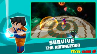 Pixel Cube Z Super Warriors - Screenshot 1