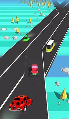 Ladybug Car Traffic Run - Screenshot 1