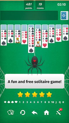 Spider Solitaire - Screenshot 1