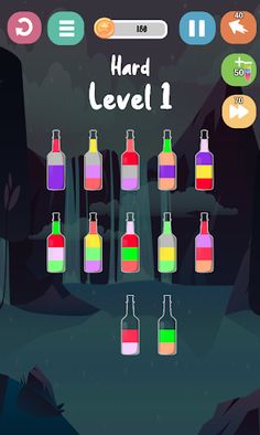 Aqua Tubes: water sorting - Screenshot 4