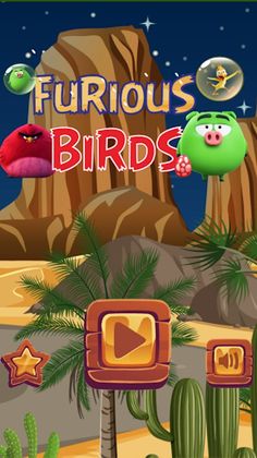 Furious Birds : Hero Saga - Screenshot 2