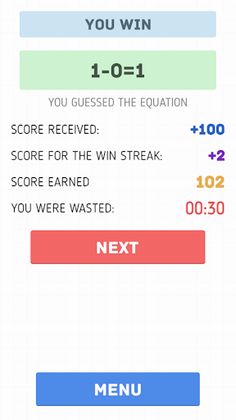 Mathematical Wordle - Screenshot 4