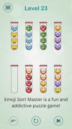 Emoji Sort Master Puzzle Games - Screenshot 4