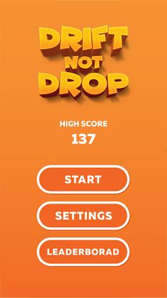 Drift not Drop - Screenshot 1