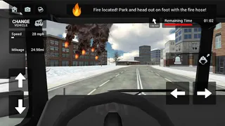 Fire Truck Rescue Simulator - Screenshot 3