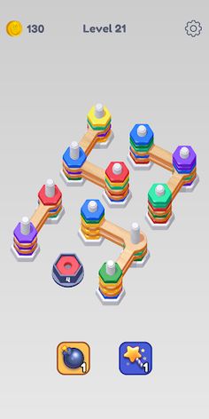 Bolt Nuts Sort - Screenshot 3