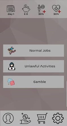 The Homeless Life Simulator Ga - Screenshot 2