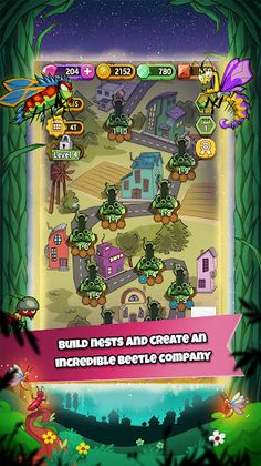 Battle Beetles: Invader Bugs - Screenshot 2