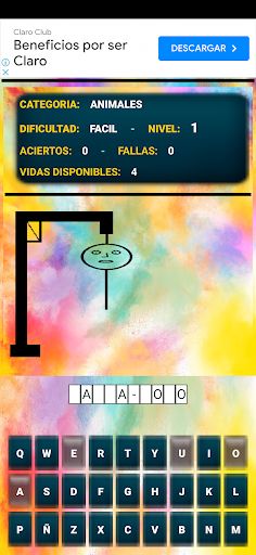 El Ahorcado en Español - Screenshot 3