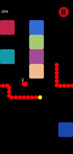 Snake and heart - Screenshot 4