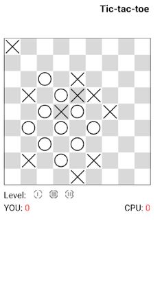 Tic-Tac-Toe 5 in a row - Screenshot 3