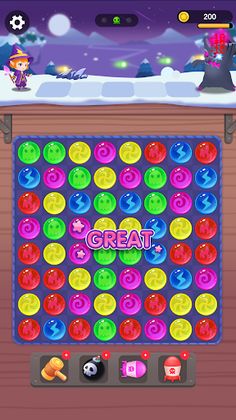 Mage VS Monster—Match 3 Game - Screenshot 4