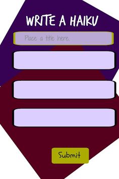 My Daily Haiku - Screenshot 3