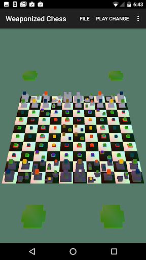 Weaponized Chess:chess+weapons - Screenshot 2