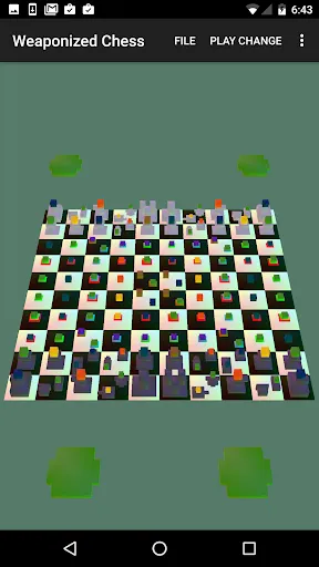 Weaponized Chess:chess+weapons - Screenshot 2