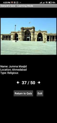 Indian Historical Arch Quiz - Screenshot 3