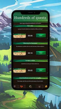 Derendal: Hero Text RPG Clicke - Screenshot 4