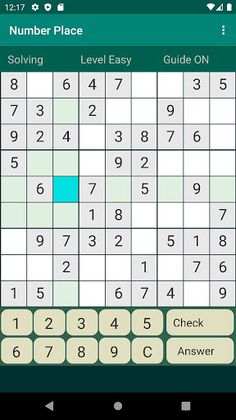 Number Place - Screenshot 2