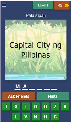 Palaisipan - Pinoy Trivia Game - Screenshot 1