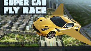 Super Car Fly Race - Screenshot 1