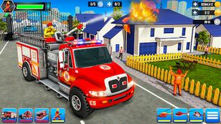 Firefighter: FireTruck Games - Screenshot 2